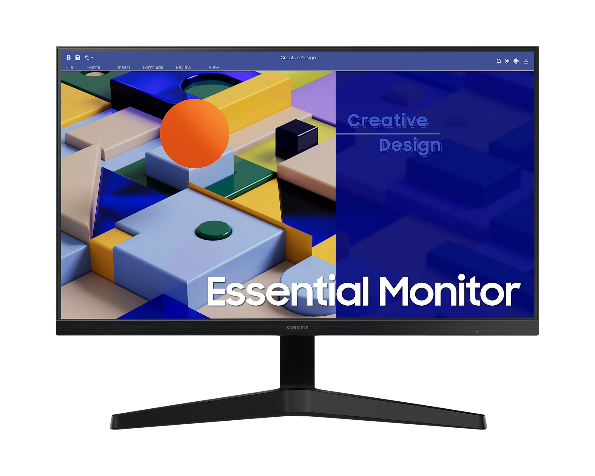 Samsung S3 LS27C310EAMXUE FHD Flat Monitor - 27inch